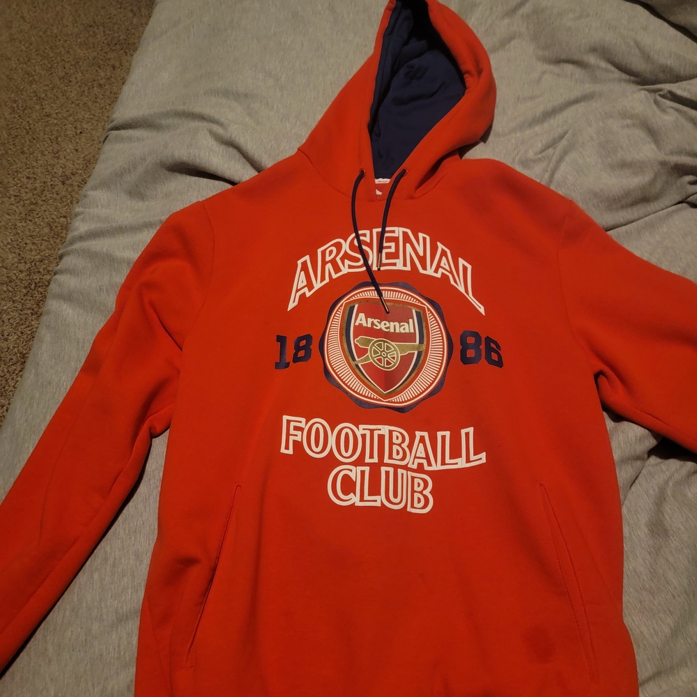Puma Red Arsenal Football Club Hoodie